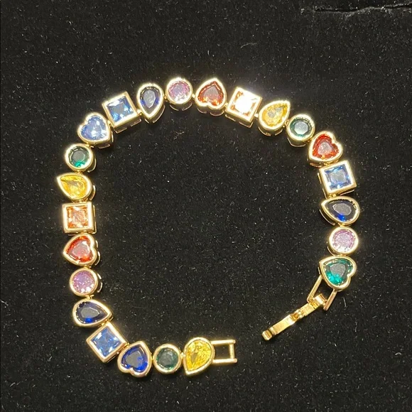 Camila Coelho Vibrant Gemstone Bracelet - Picture 2 of 7